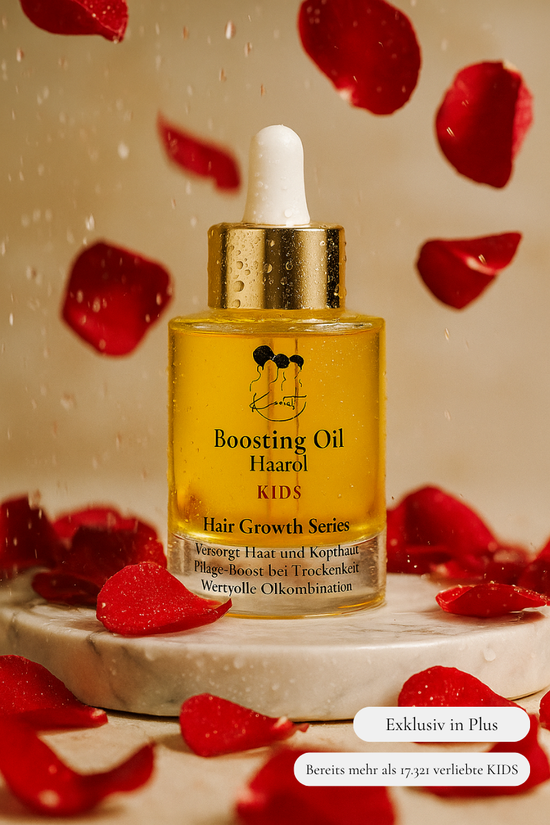Haarwachstumsreihe Kinder
