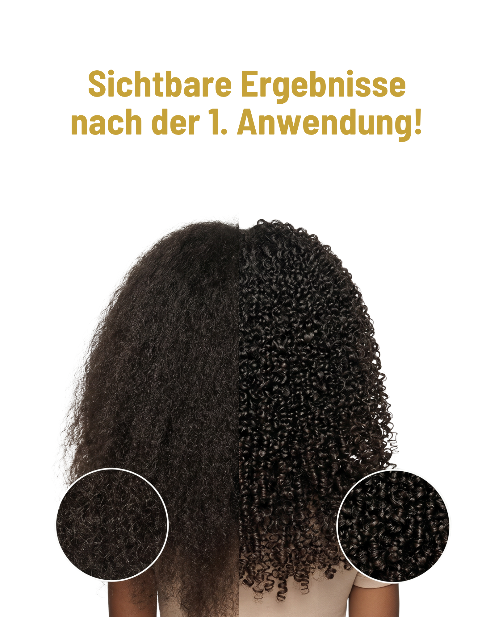 Haarwachstumsreihe