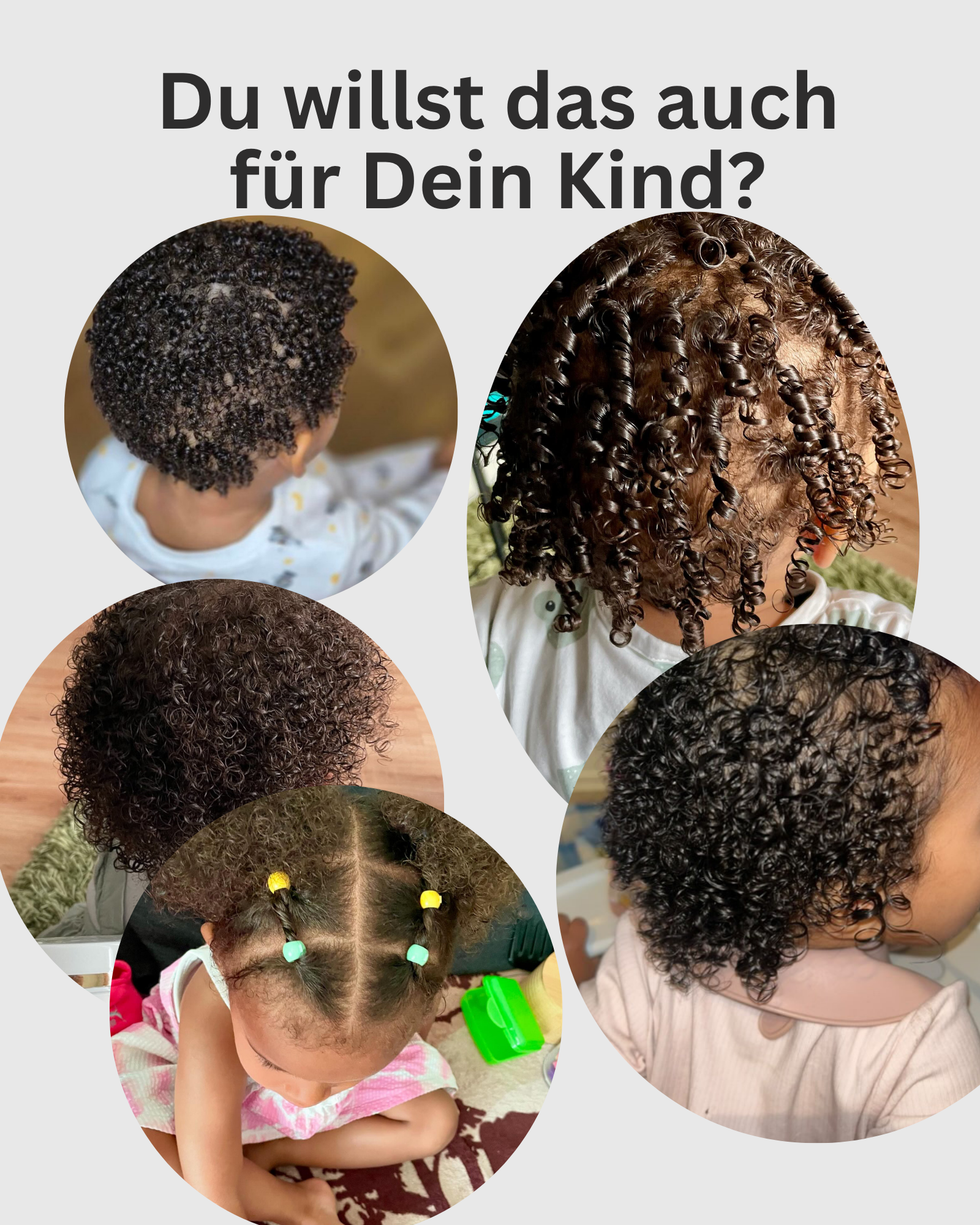 Hair growth series for children